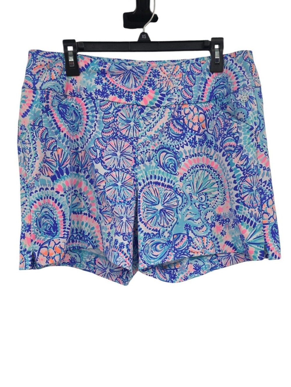 Lilly Pulitzer Luxletic Nakia Short BlueGrotto Commotion inthe Ocean 16